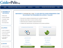 Tablet Screenshot of caidadelpelo.org
